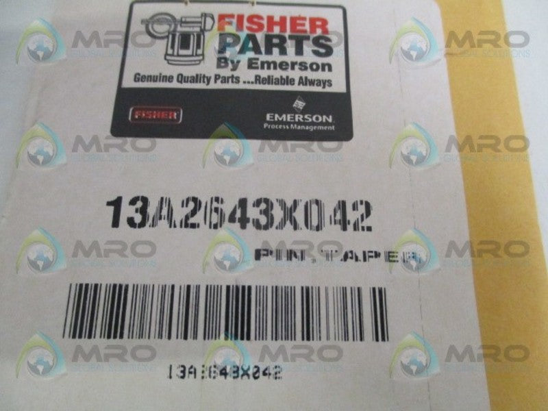 FISHER 13A2643X042 TAPER PIN * NEW IN ORIGINAL PACKAGE *