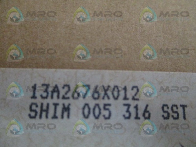 FISHER 13A2676X012 SHIM  NSNP