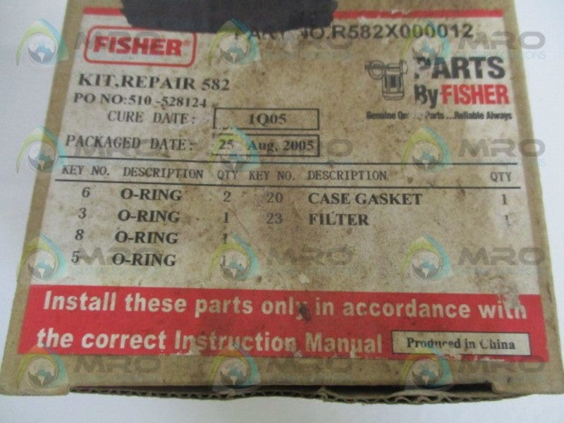 FISHER R582X000012 REPAIR KIT  NSMP