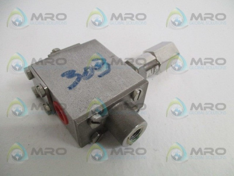 INDUSTRIAL MRO 1023-2 VALVE (AS PICTURED) *USED*