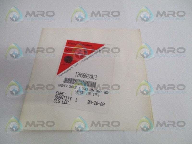 FISHER 12A9662X012 THRUST WASHER * NEW IN ORIGINAL PACKAGE *