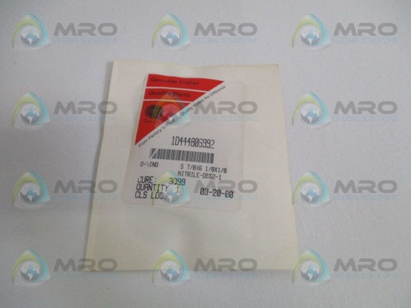 FISHER 1D444806992 O-RING * NEW IN ORIGINAL PACKAGE *