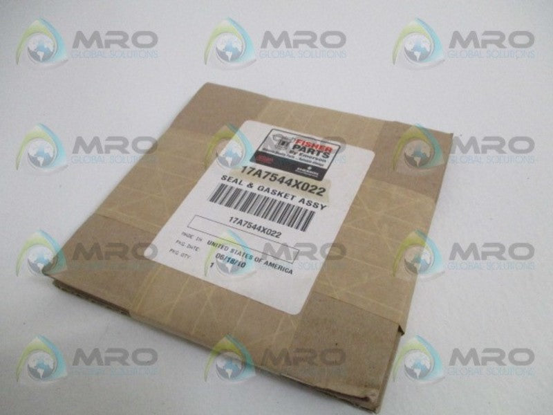 FISHER 17A7544X022 SEAL & GASKET ASSEMBLY * NEW IN ORIGINAL PACKAGE *