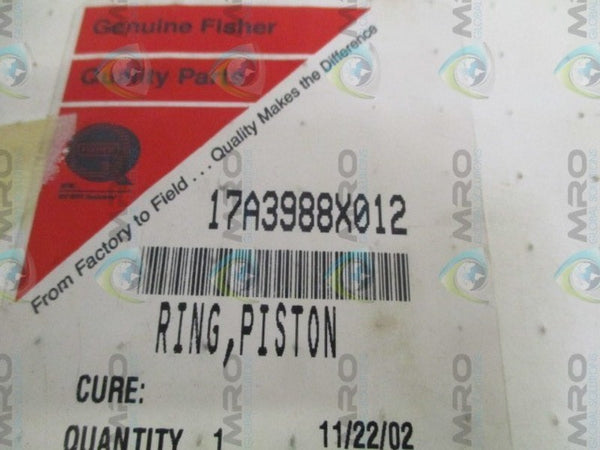 FISHER 17A3988X012 PISTON RING  NSMP