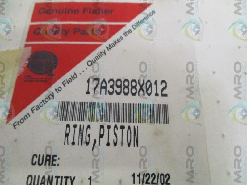 FISHER 17A3988X012 PISTON RING  NSMP