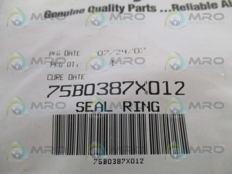 FISHER 75B0387X012 SEAL RING * NEW IN FACTORY BAG *