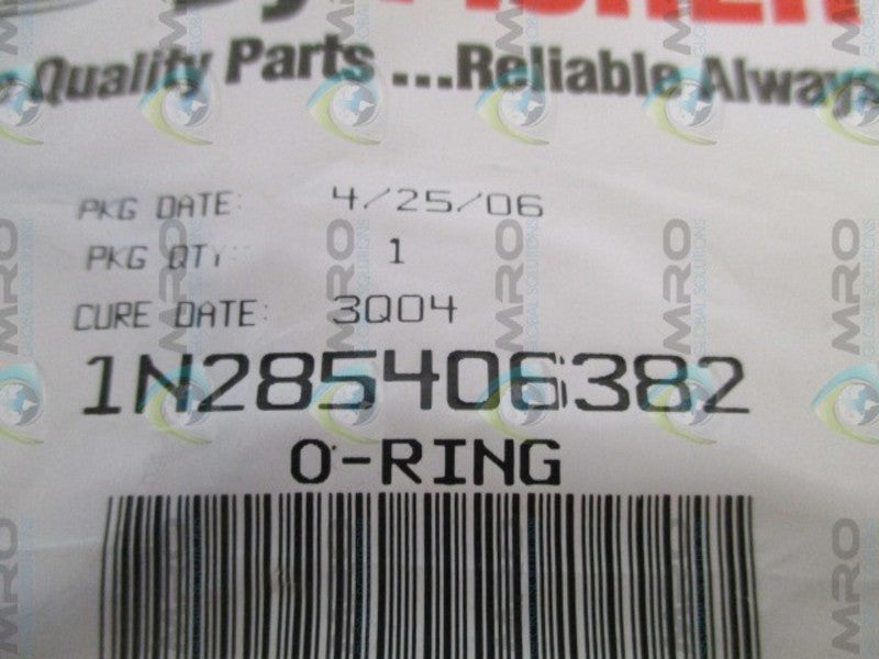 FISHER 1N285406382 O-RING * NEW IN FACTORY BAG *