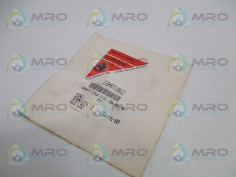 FISHER 11B4671X012 PLAIN WASHER (PKG. OF 2)  NSMP