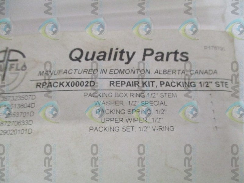 DYNAFLO RPACKX0002D PACKING REPAIR KIT  NSMP