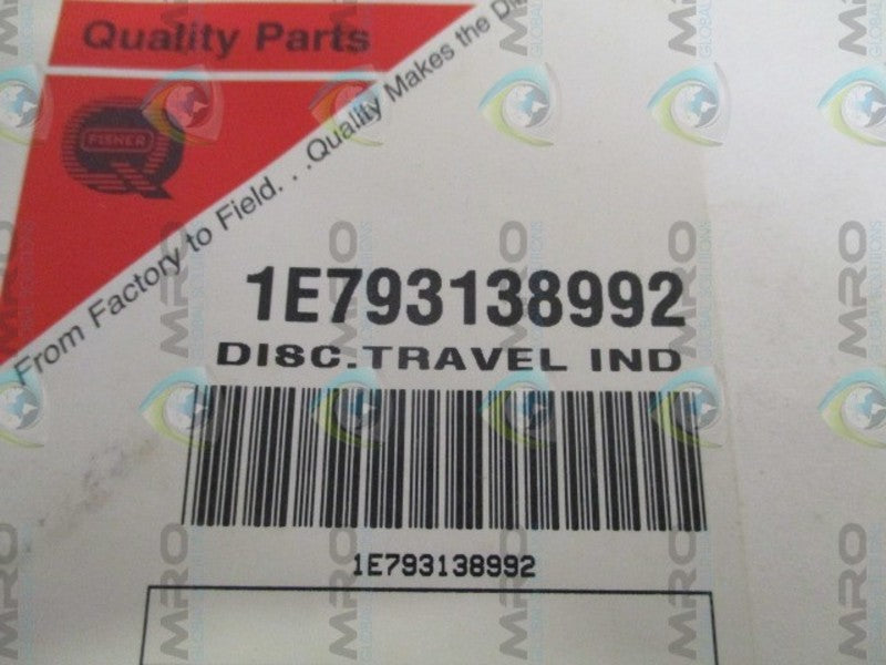 FISHER 1E793138992 DISC * NEW IN ORIGINAL PACKAGE *