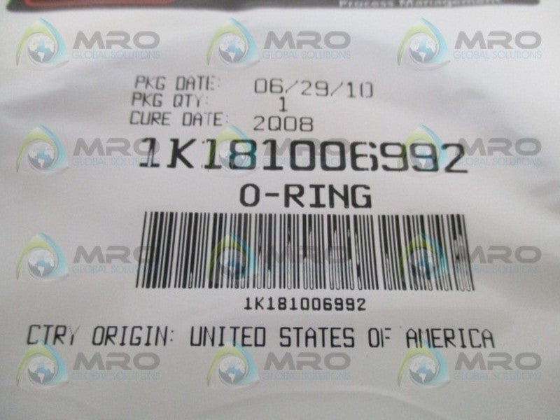FISHER 1K181006992 O-RING  NSMP