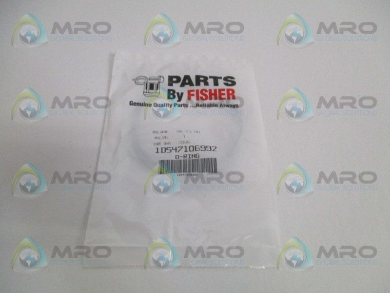 FISHER 1D547106992 O-RING * NEW IN FACTORY BAG *