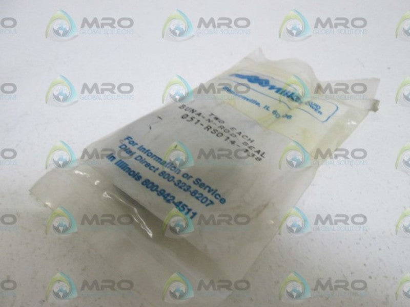 LOT OF 3 MILLER ROD SEAL 051-RS014-138 *NEW IN BAG*