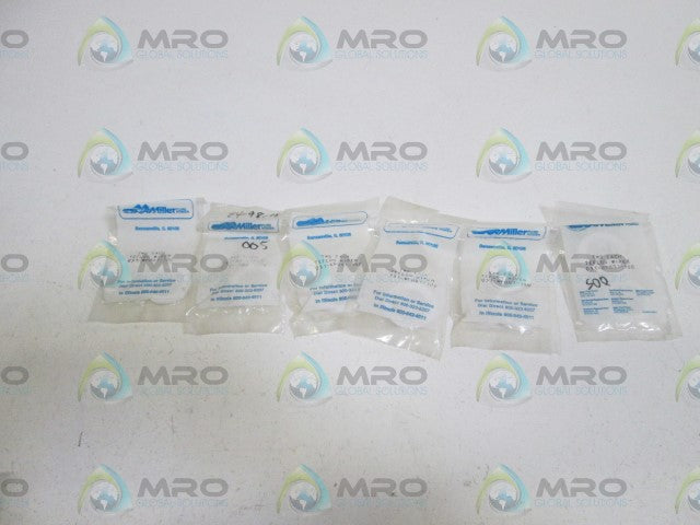 LOT OF 12 MILLER WIPER 051-WP001-100 *NEW IN FACTORY BAG*