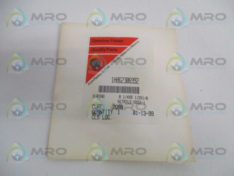 FISHER 1H862306992 O-RING * NEW IN ORIGINAL PACKAGE *