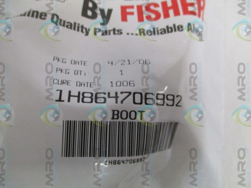 FISHER 1H864706992 BOOT * NEW IN FACTORY BAG *