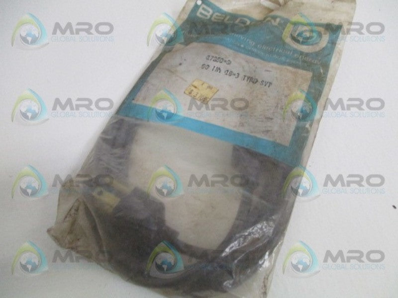 BELDEN 17250-S CONNECTOR CABLE 90" * NEW IN FACTORY BAG *
