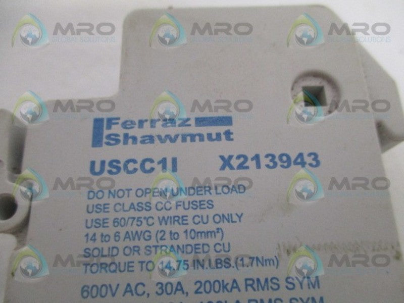 FERRAZ SHAWMUT USCC1I FUSE HOLDER  UNMP