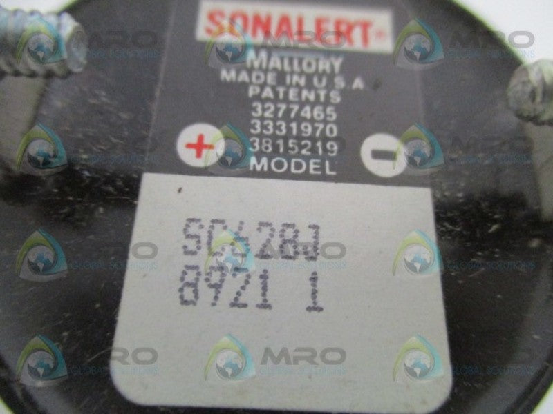 MALLORY SC628J SONALERT ELECTRONIC SIGNAL *NEW NO BOX*