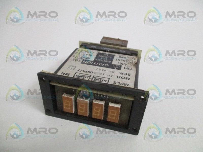 ELECTRO SENSORS AP1002 DIGITAL TACHOMETER (AS PICTURED)  UNMP