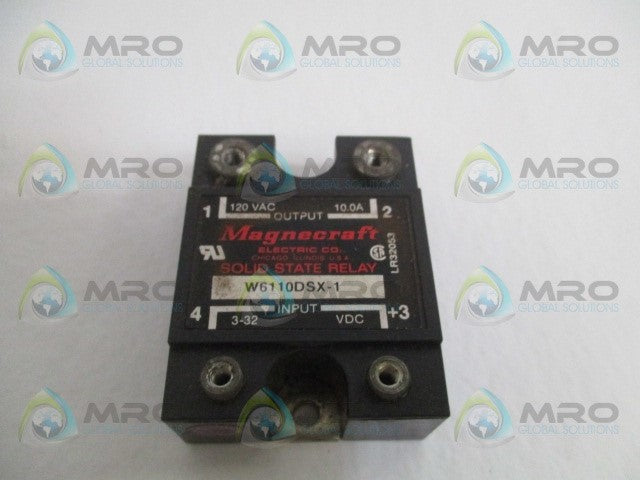 MAGNECRAFT W6110DSX-1 SOLID STATE RELAY *NEW IN BOX*