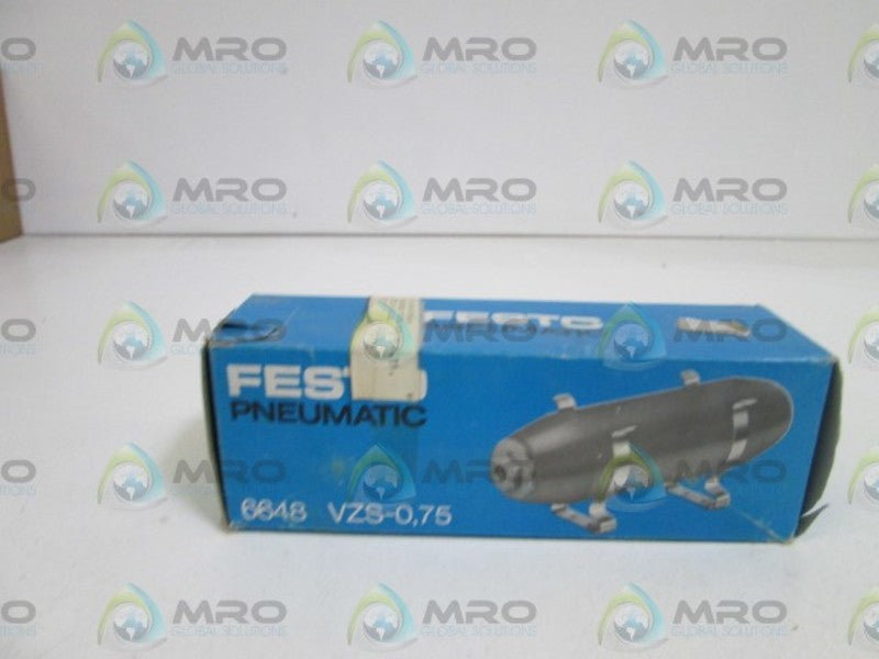 FESTO AIR RESERVOIR 6648 VZS-0,75  NSMP