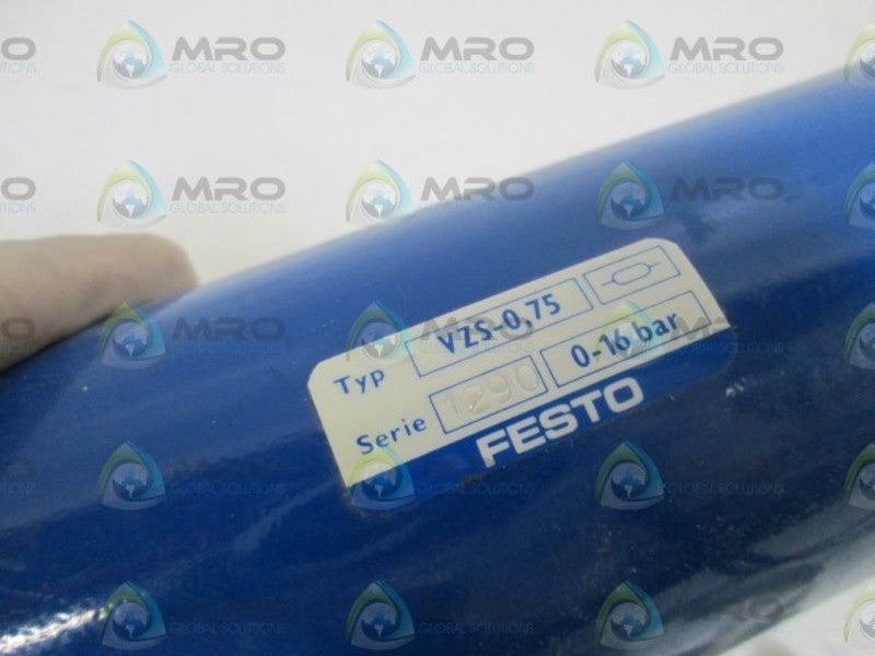 FESTO AIR RESERVOIR 6648 VZS-0,75  NSMP
