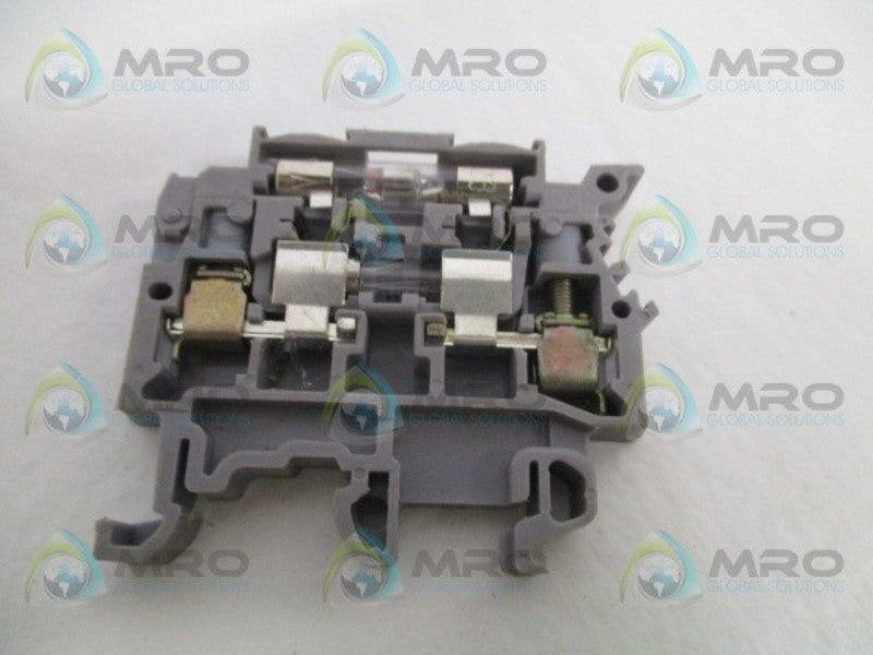 ENTRELEC M4/8S FUSE HOLDER TERMINAL BLOCK  UNMP