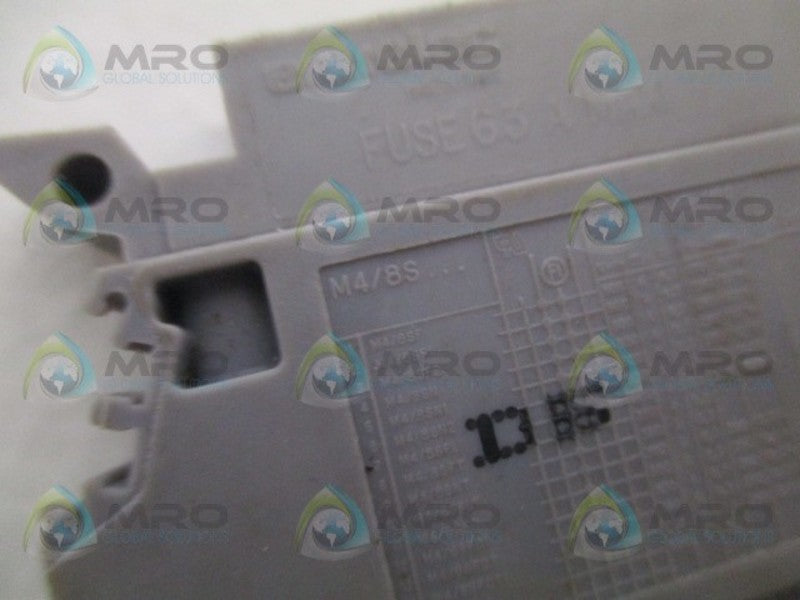 ENTRELEC M4/8S FUSE HOLDER TERMINAL BLOCK  UNMP
