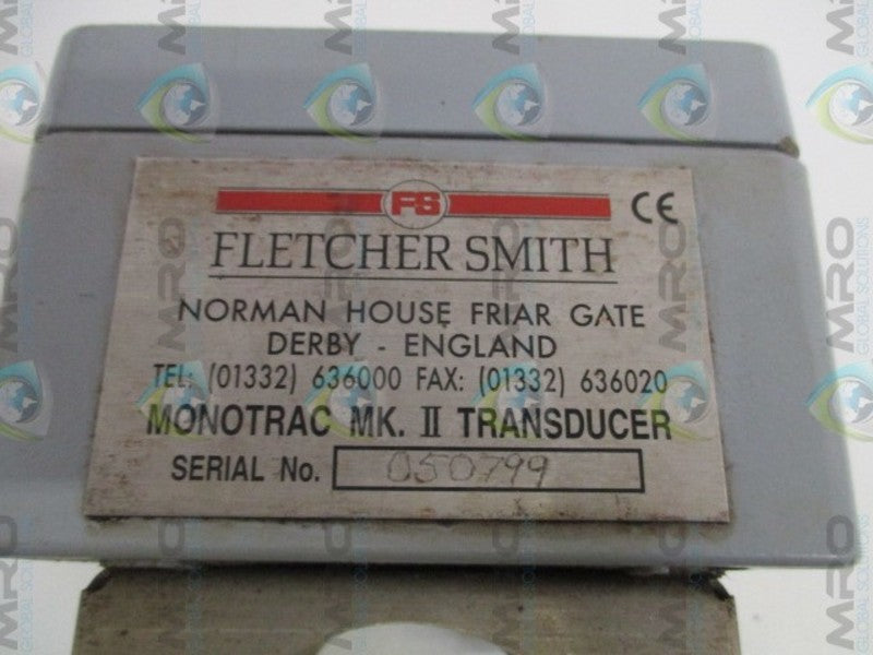 FLETCHER SMITH MONOTRAC MK. II TRANSDUCER *USED*