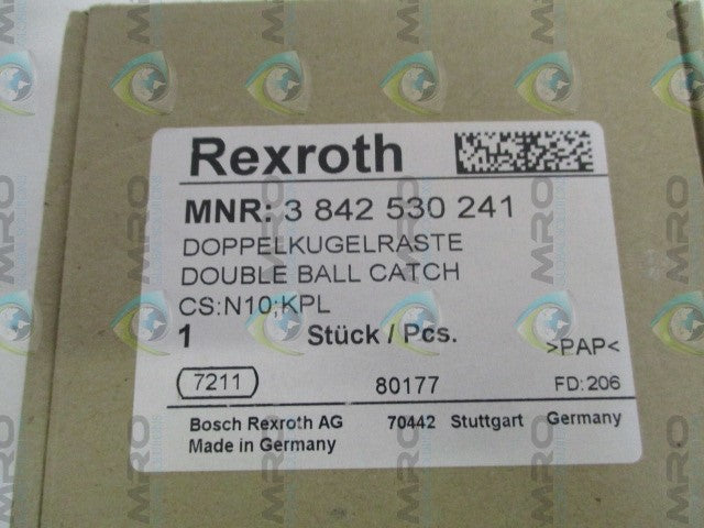 REXROTH 3842530241 DOUBLE BALL CATCH *NEW IN BOX*