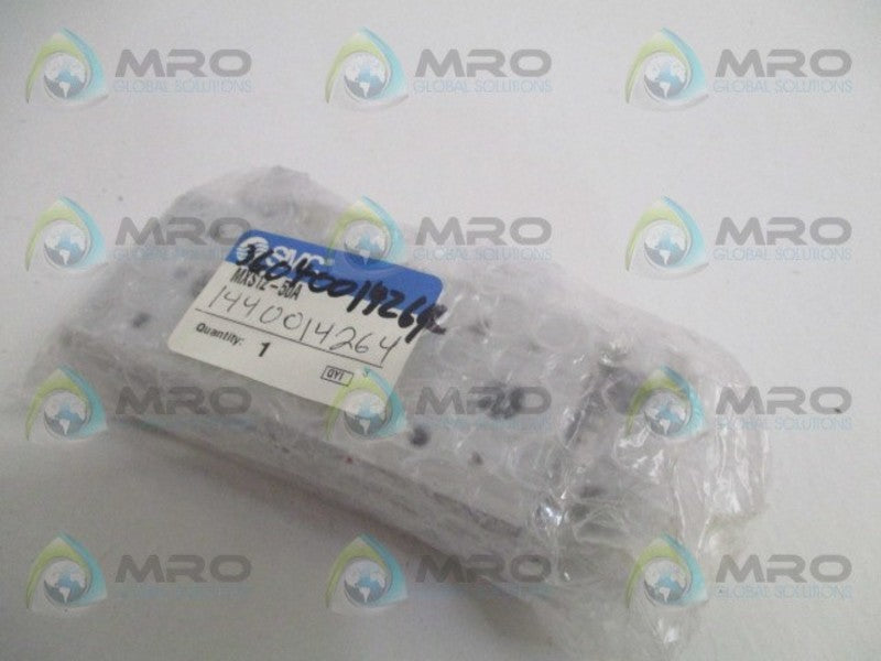 SMC MXS12-50A AIR CYLINDER SLIDE TABLE * NEW IN FACTORY BAG *
