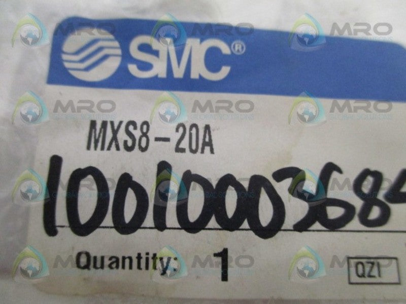 SMC MXS8-20A PNEUMATIC AIR CYLINDER SLIDE  NSMP
