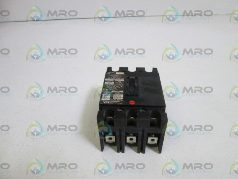 CUTLER-HAMMER CIRCUIT BREAKER EC3040  UNMP