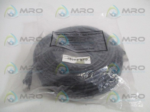 INDUSTRIAL MRO TIA/EIA568-B.2 PATCH CABLE 100FT *NEW IN FACTORY BAG*