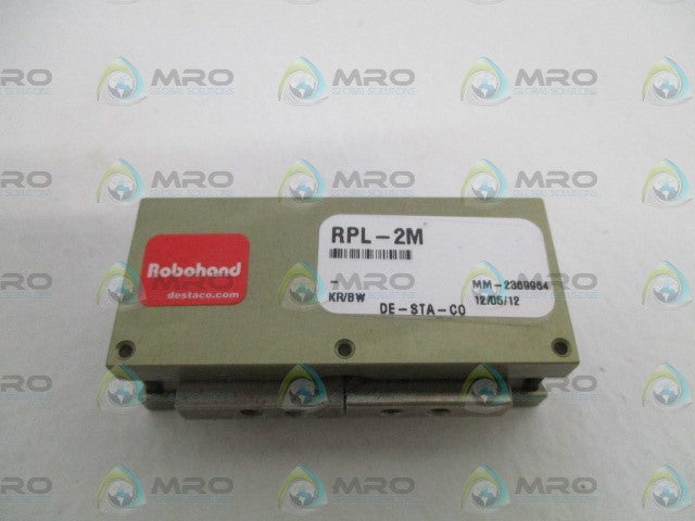 ROBOHAND RPL-2M PNEUMATIC PARALLEL GRIPPER *NEW NO BOX*