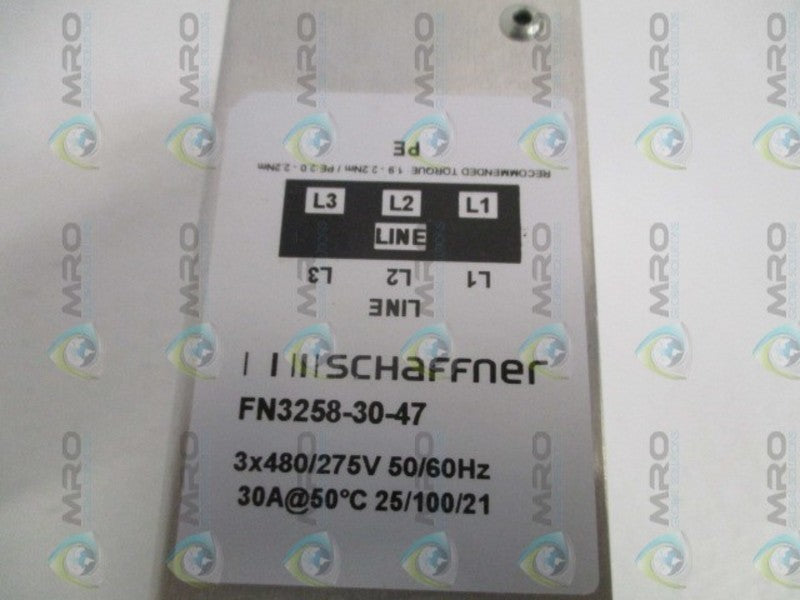 SCHAFFNER FN3258-30-47 POWER LINE FILTER  UNMP