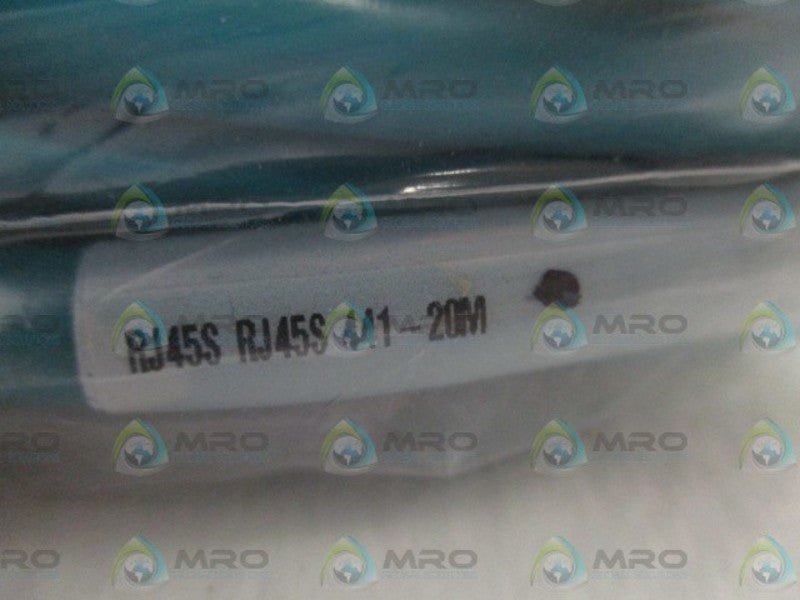 TURCK RJ45SRJ45S441-20M ETHERNET CABLE *NEW IN FACTORY BAG*