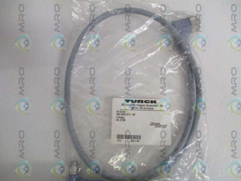 TURCK WKVWSCV5711-1M NETWORK HYDRIB CABLE  NSMP