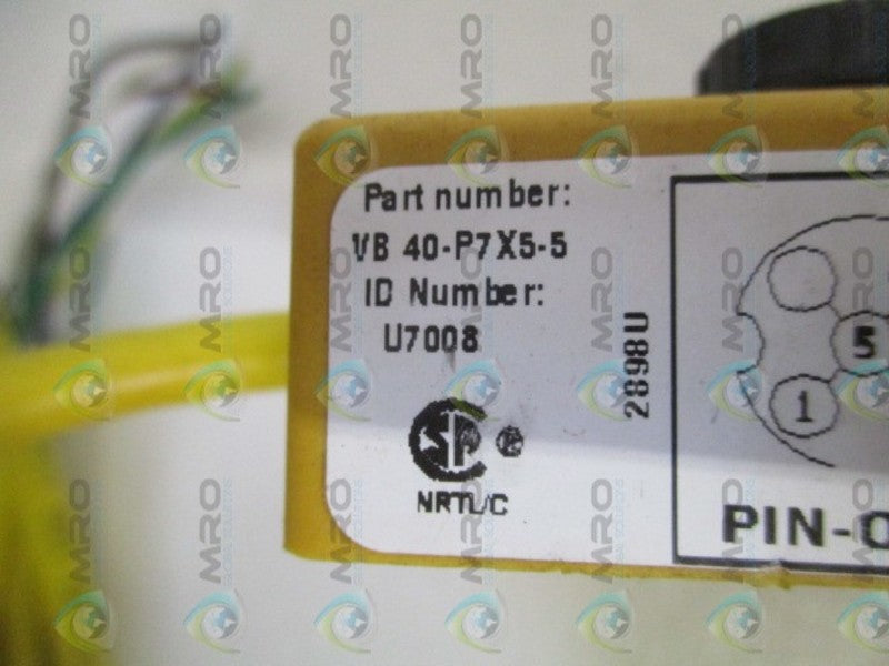 TURCK VB40-P7X5-5 MULTIBOX UNIT *USED*