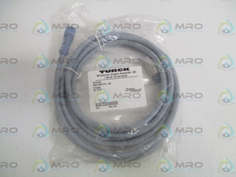 TURCK WSCVRKGV5711-3M NETWORK CABLE  NSMP