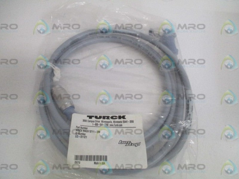 TURCK WSCVRKGV5711-2M NETWORK CABLE  NSMP