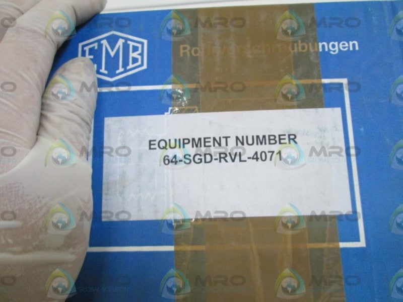 EMB HYDRUALIC FITTING 64-SGD-RVL-4071  NSMP