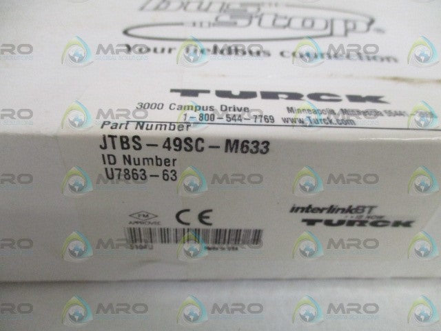 TURCK JTBS-49SC-M633 NETWORK STATION *NEW IN BOX*