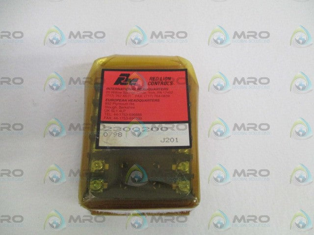 RED LION CONTROLS 2300200 RELAY SOCKET *NEW IN ORIGINAL PACKAGE*