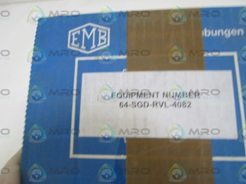 EMB HYDRUALIC FITTING 64-SGD-RVL-4082  NSMP
