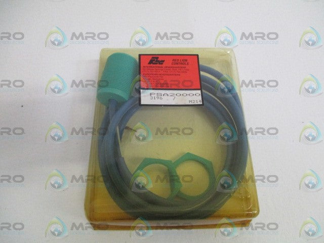 RED LION CONTROLS PSA20000 INDUCTIVE PROXIMITY SWITCH *NEW IN ORIGINAL PACKAGE*