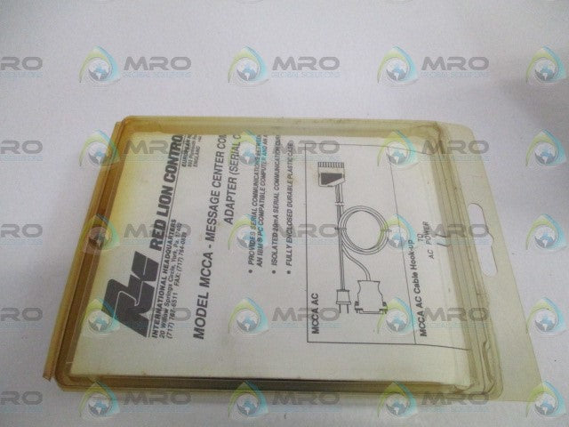 RED LION CONTROLS MCCA1000 COMMUNICATION ADAPTER *NEW IN ORIGINAL PACKAGE*