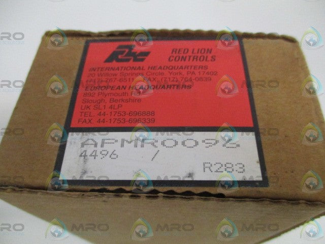 RED LION CONTROLS APMR0096 FAULT DETECTOR MODULE *NEW IN BOX*