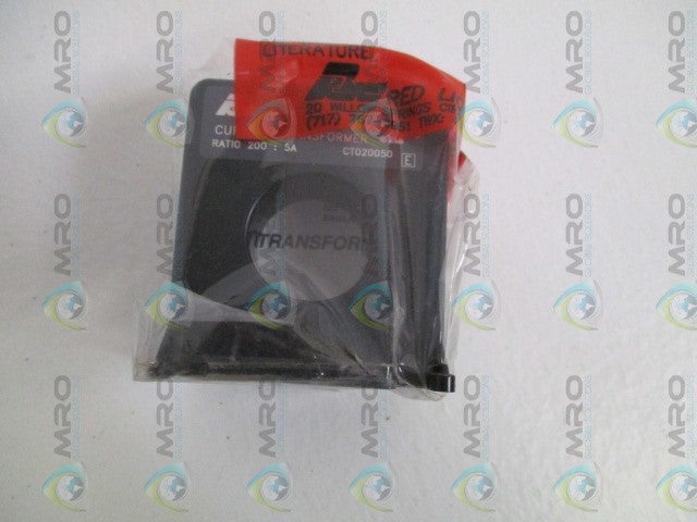 RED LION CONTROLS CT020050 CURRENT TRANSFORMER RATIO 200:5A *NEW IN BOX*